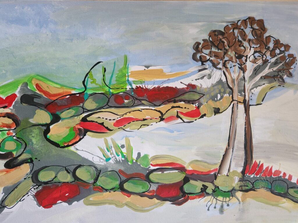 ציפורה בסן - ציור